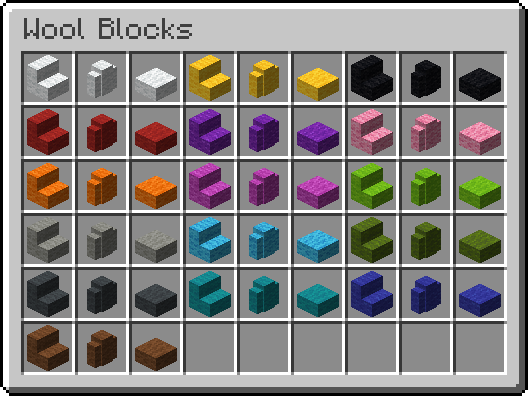 Wool Blocks