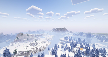 Snow lookin good.