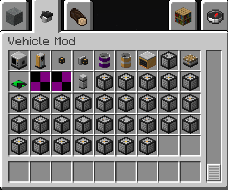 Vehicle Mod Creative Inventory 1