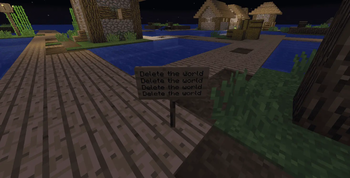 DELETE THE WORLD