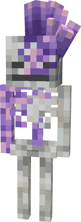 Amethyst Skeleton