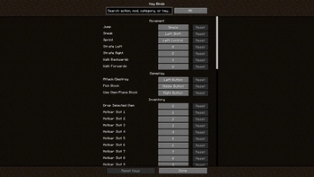 Vanilla Controls Search Integration