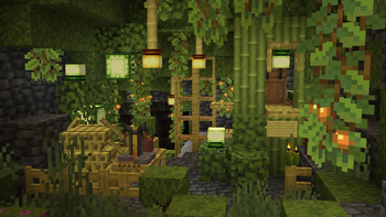 Bamboo lanterns