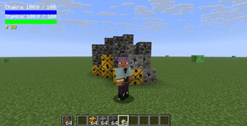In Front of Serpentine Ore, Blocks, Deepslate Ore.
