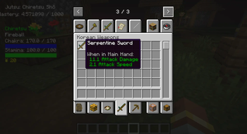 Korean Weapons CM Tab
