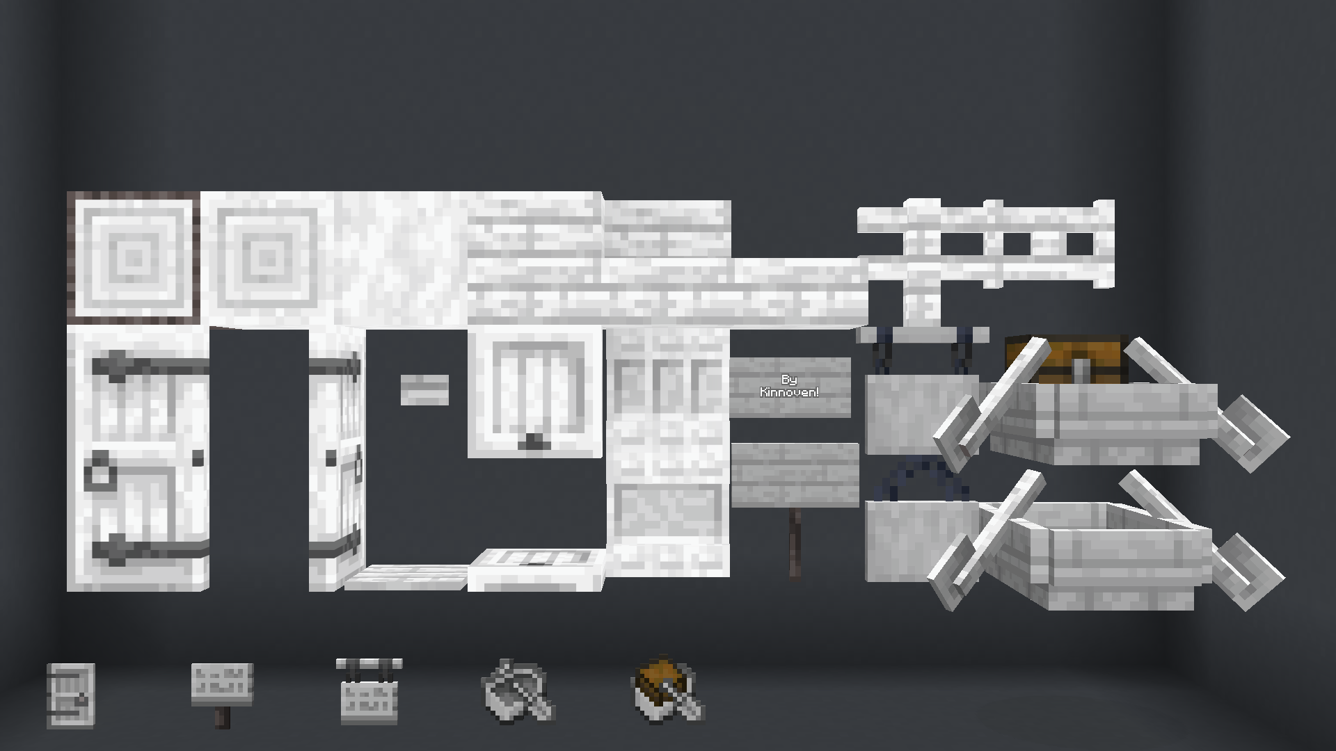 Image of all the new textures