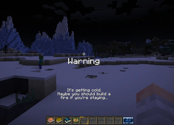 Biome Warning