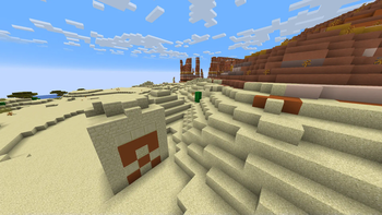 Desert + Temple + Badlands