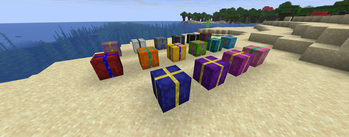 Christmas Barrels and Shulkers