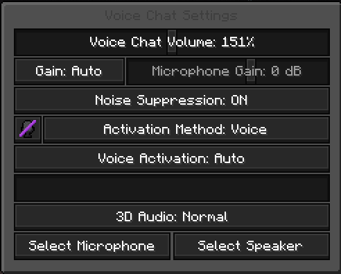 voice chat support