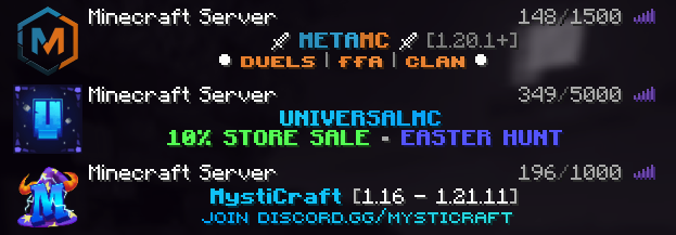 server page (not an ad)