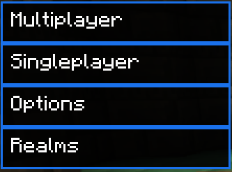 Title Screen Context Menu