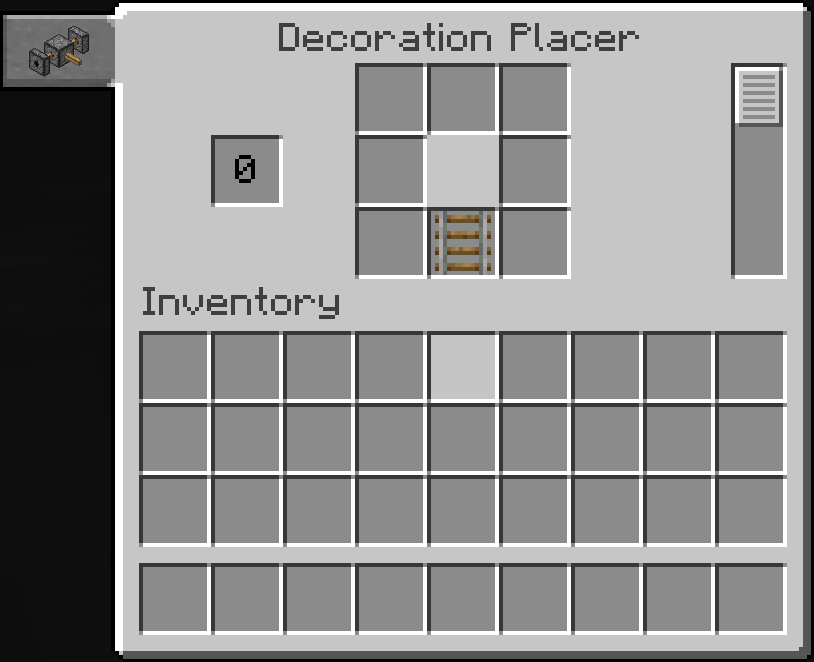 Decoration GUI