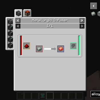 Infused Alloy from Andesite Alloy