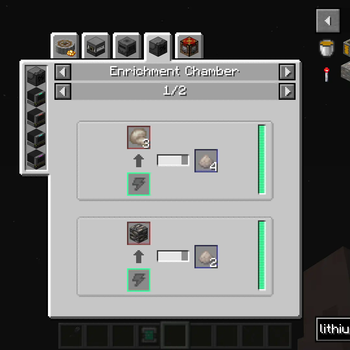 TFMG Lithium processing with Mekanism