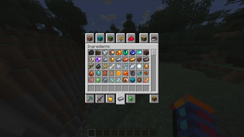 Ingredients Menu