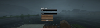 GUI Configuration Menu