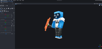 Copper pickaxe