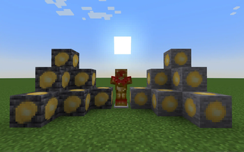 Pasta Core ore with Pasta armor set