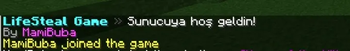 Customizable Welcome Message