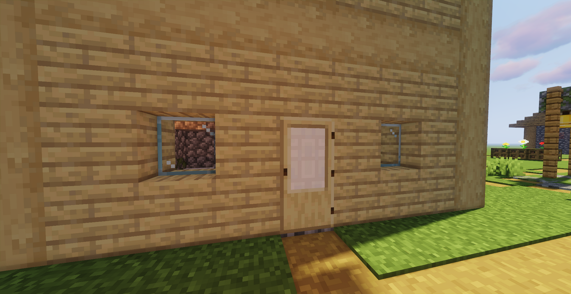 Modified villager home