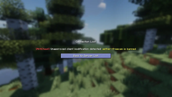 Freecam Detection