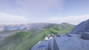 World Generation using Pukima's Vanilla+ Pack