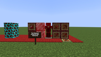RED DIAMOND ORE & SET