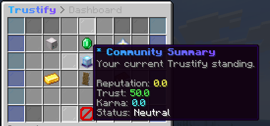 Trustify - Players Dashboard