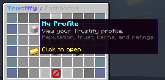 Trustify - Players Dashboard