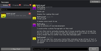 Chat Demonstration