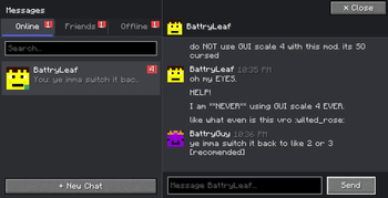 do NOT use GUI scale 4!