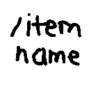 /itemname for Fabric