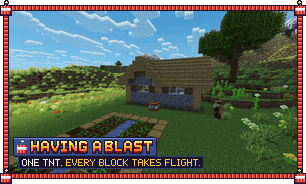 One TNT: every block takes flight