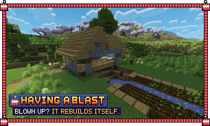 Blown up? It rebuilds itself