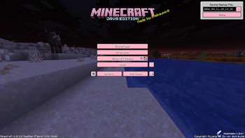 Main Menu + Replay Mod