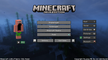 Underwater Title Screen