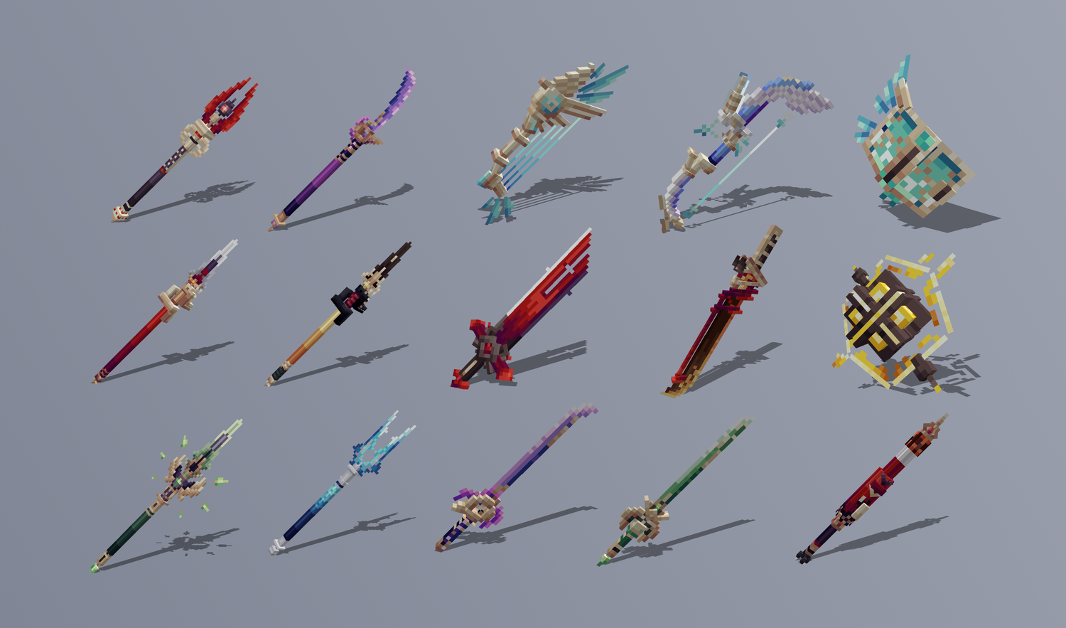 I made a resource pack that lets you rename your swords/axes into