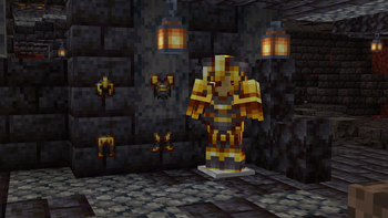 Gilded Netherite armor set