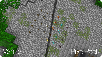 PixelPack vs Vanilla