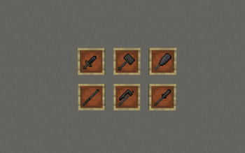 End Reborn Material Pack for Basic Weapons — screenshot 1