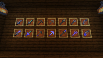 Weapons & tools showcase