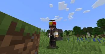 Silly guy in a silly little hat!