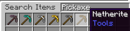 All Pickaxes