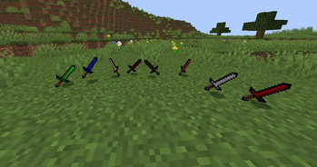 Random Swords on Ground