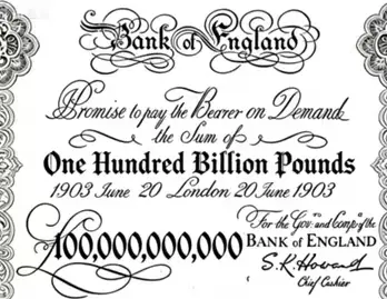 one hunderd billion pounds