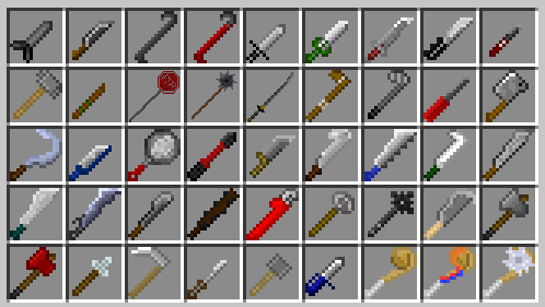 New weapons