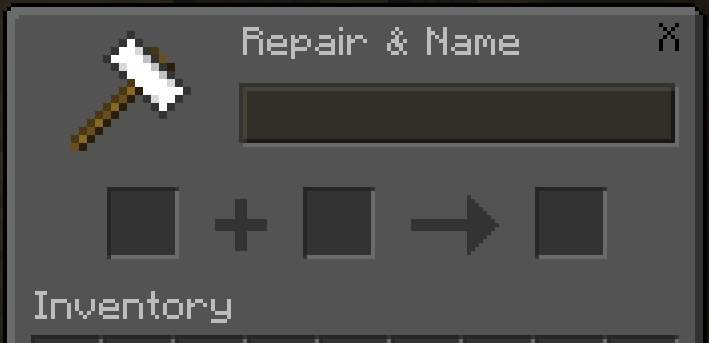 Simple Style Dark Anvil