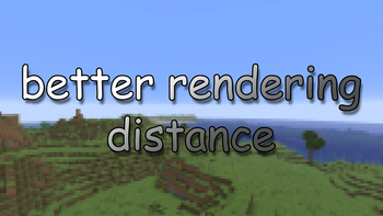 Better Rendering Distance Banner
