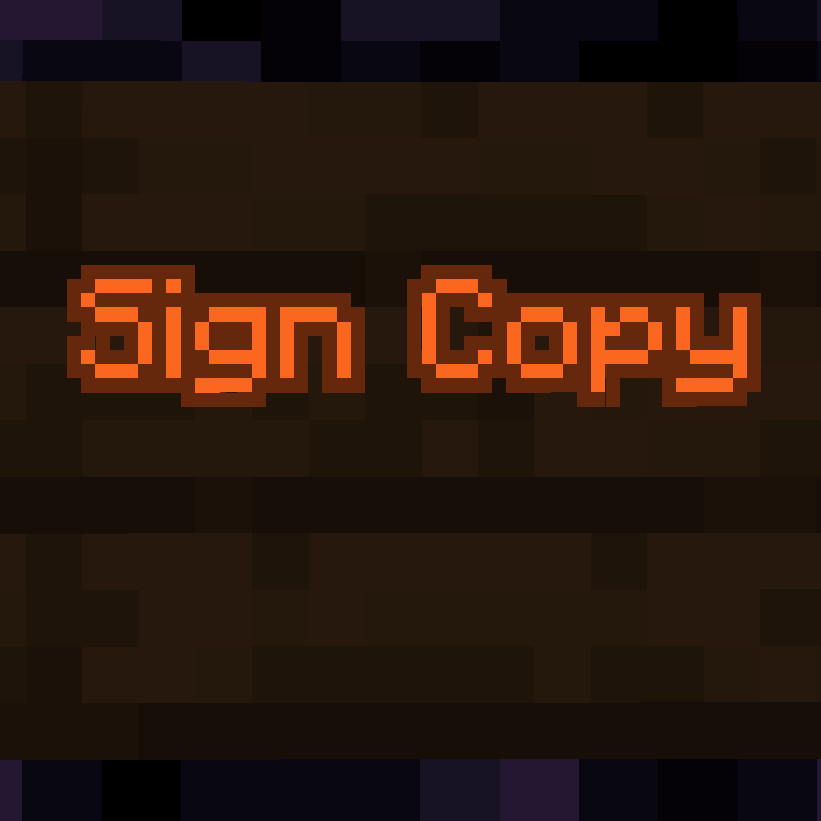 Sign Copy